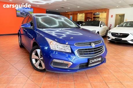 Blue 2016 Holden Cruze Hatchback Z-Series