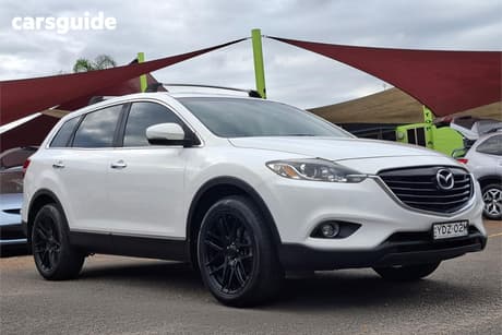 White 2015 Mazda CX-9 Wagon Luxury (Fwd)