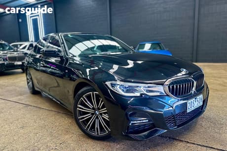Black 2020 BMW 320I Sedan M Sport