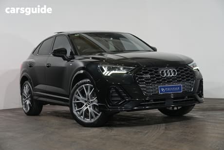 Black 2021 Audi Q3 Sportback 40 Tfsi Quattro S Line
