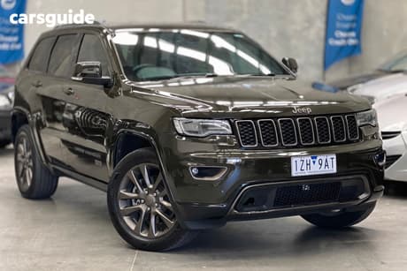 Black 2017 Jeep Grand Cherokee Wagon 75Th Anniversary (4X4)