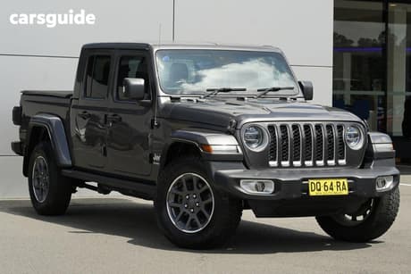 Grey 2020 Jeep Gladiator Dual Cab Utility Overland (4X4)