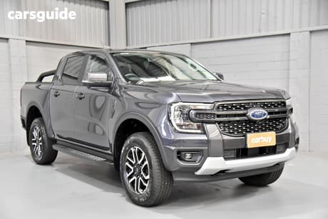 Grey 2025 Ford Ranger Double Cab Pick Up Sport 3.0 (4X4)