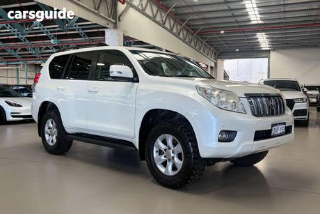 White 2012 Toyota Landcruiser Prado Wagon Altitude (4X4)