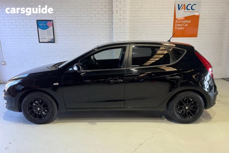 Black 2011 Hyundai I30 Hatchback Sx