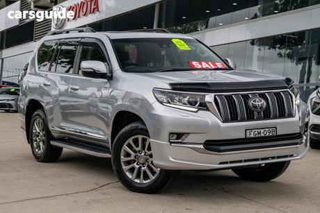 Silver 2020 Toyota Landcruiser Prado Wagon Kakadu (4X4)