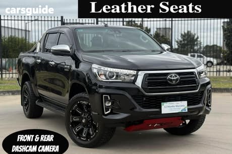 Black 2020 Toyota Hilux Double Cab Pick Up Sr5 (4X4)
