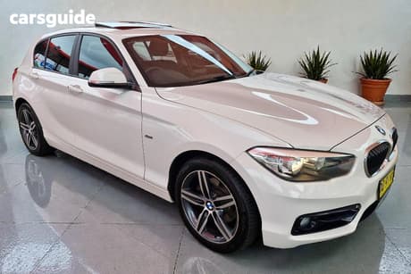 White 2017 BMW 1 Hatch 120I SPORT LINE R