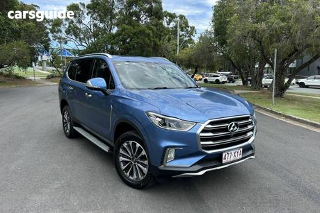 Blue 2017 LDV D90 Wagon Deluxe (4Wd) Terrain Selection