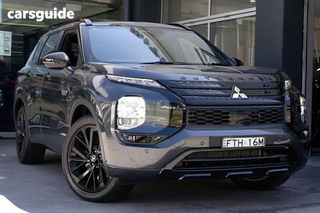 Grey 2025 Mitsubishi Outlander Wagon Phev Gsr (Awd)