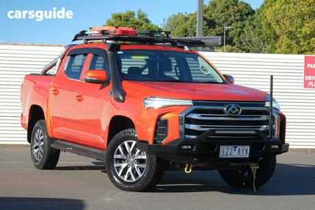 Orange 2023 LDV T60 Double Cab Utility Max Pro (4X4)