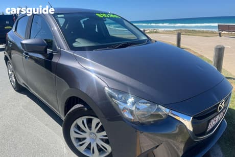 Grey 2017 Mazda 2 Hatchback Neo