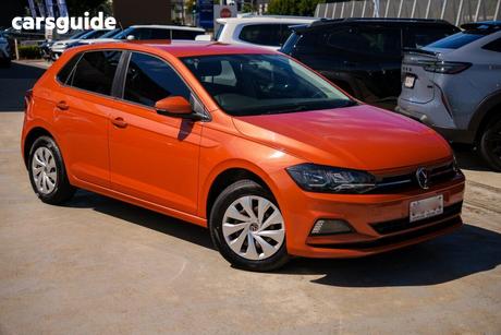 Orange 2021 Volkswagen Polo Hatchback 70Tsi Trendline