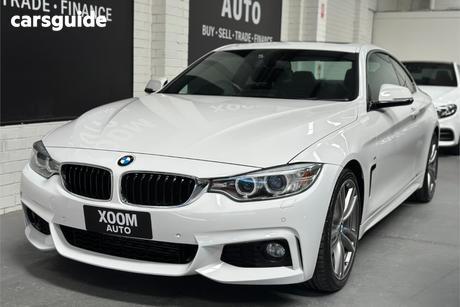 White 2016 BMW 420I Coupe Sport Line