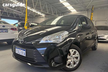 Black 2017 Toyota Yaris Hatchback Ascent