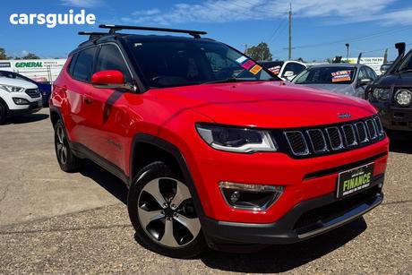 Red 2018 Jeep Compass Wagon Limited (4X4)