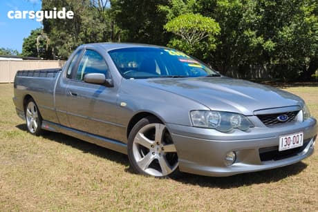 Grey 2003 Ford Falcon Utility Xr8