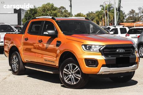 Orange 2021 Ford Ranger Double Cab Pick Up Wildtrak 2.0 (4X4)