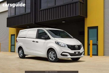 White 2025 LDV G10 Van Barn Door