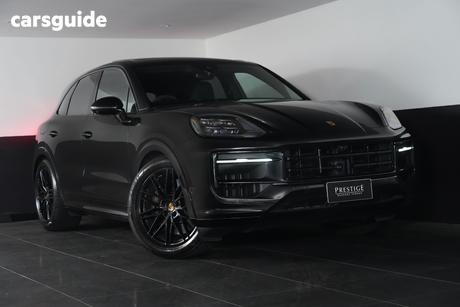 Black 2024 Porsche Cayenne Wagon Gts