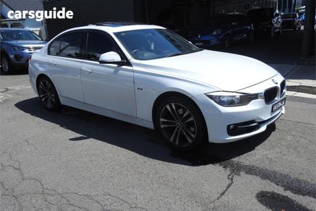 White 2012 BMW 320I Sedan Sport Line