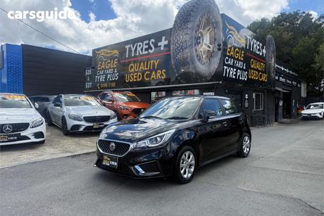 Black 2024 MG MG3 Hatchback Excite (With Navigation)