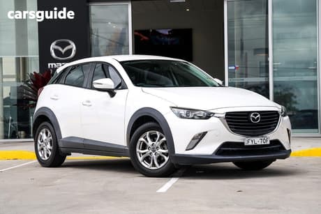 White 2016 Mazda CX-3 Wagon Maxx (Fwd)