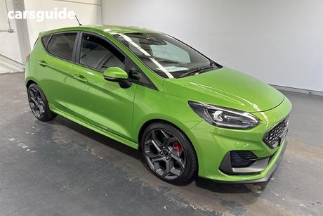 Green 2022 Ford Fiesta Hatchback St