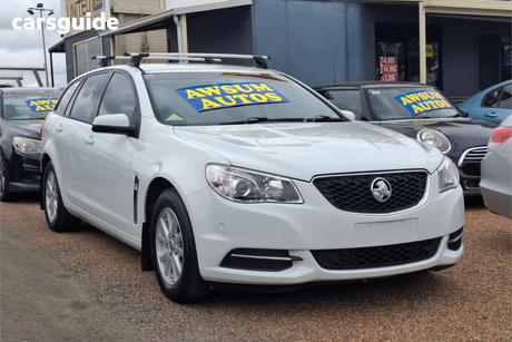 White 2016 Holden Commodore Sportswagon Evoke