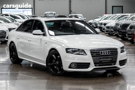 White 2011 Audi A4 Sedan 2.0 Tfsi Quattro