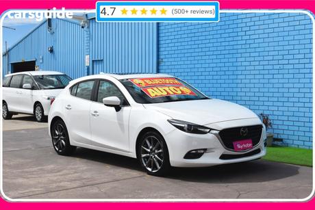 White 2016 Mazda 3 Hatchback Sp25 Astina