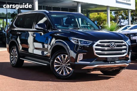 Black 2021 LDV D90 Wagon Executive (4Wd)