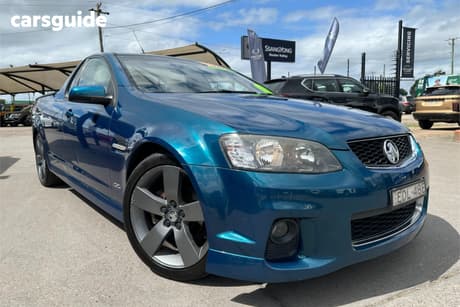 Blue 2012 Holden Commodore Utility Sv6 Z-Series