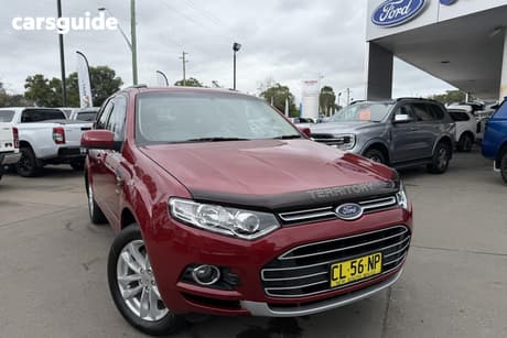 Red 2012 Ford Territory Wagon Ts (4X4)