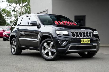Black 2013 Jeep Grand Cherokee Wagon Limited (4X4)