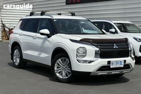 White 2022 Mitsubishi Outlander Wagon Ls 7 Seat (Awd)