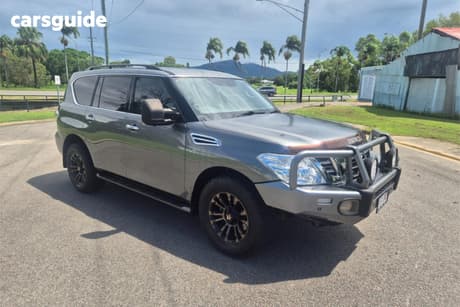 Grey 2019 Nissan Patrol Wagon Ti (4X4)