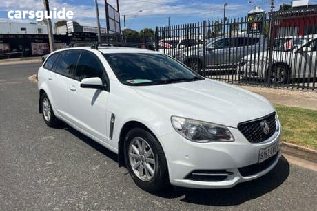 White 2017 Holden Commodore Sportswagon Evoke