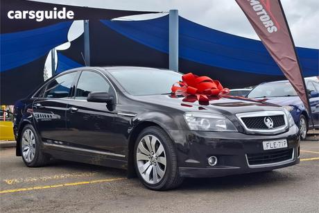 Black 2013 Holden Caprice Sedan (Lpg)