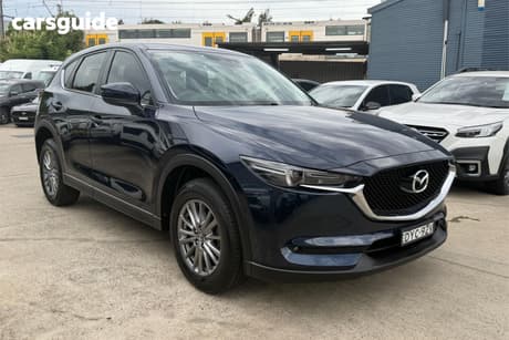 Blue 2018 Mazda CX-5 Wagon Maxx Sport (4X4)