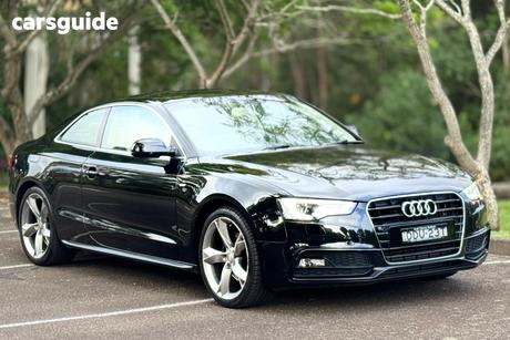 Black 2015 Audi A5 Coupe 1.8 Tfsi