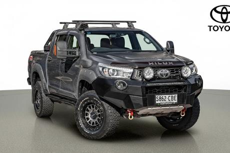 Grey 2019 Toyota Hilux Double Cab Pick Up Rugged X (4X4)