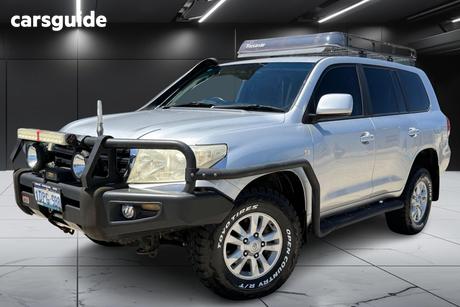 Silver 2011 Toyota Landcruiser Wagon Gxl (4X4)