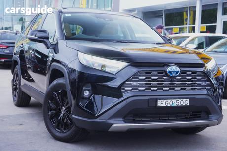 Black 2024 Toyota RAV4 Wagon Cruiser (2Wd) Hybrid