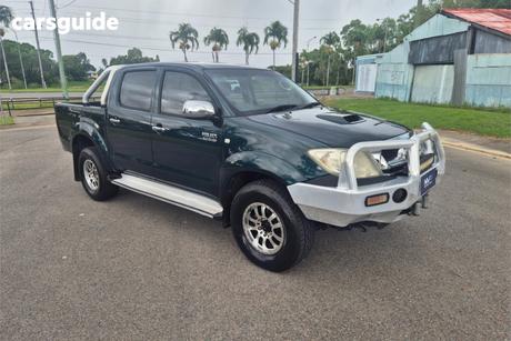 Green 2009 Toyota Hilux Dual Cab Pick-up Sr5 (4X4)