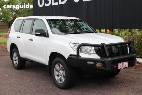 White 2019 Toyota Landcruiser Prado Wagon Gx (4X4)