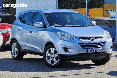 Blue 2012 Hyundai IX35 Wagon Active (Fwd)