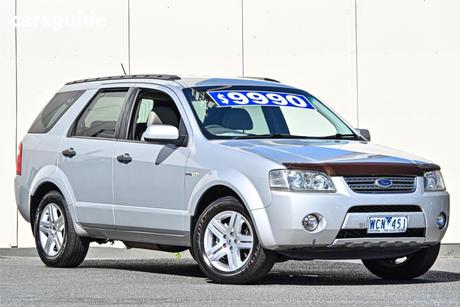 Silver 2007 Ford Territory Wagon Ghia (4X4)