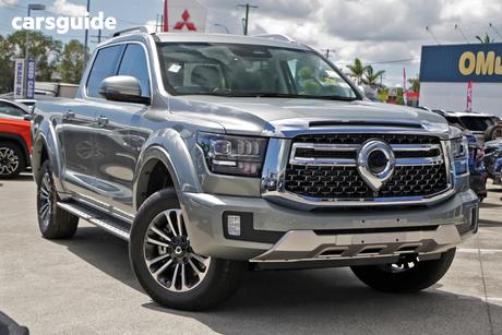 Grey 2025 GWM Cannon Dual Cab Utility Ultra (4X4)