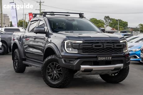 Grey 2022 Ford Ranger Double Cab Pick Up Raptor 3.0 (4X4)